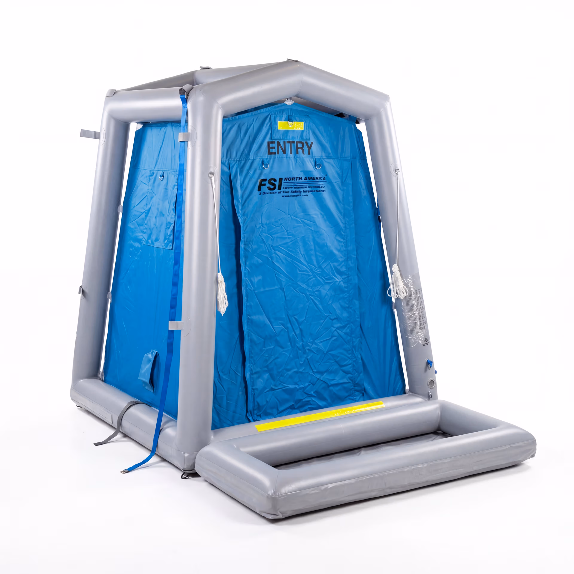 DAT202046S – FIRST RESPONDER HAZMAT DECON SHOWER WITH FOOT POOL CONTAINMENT