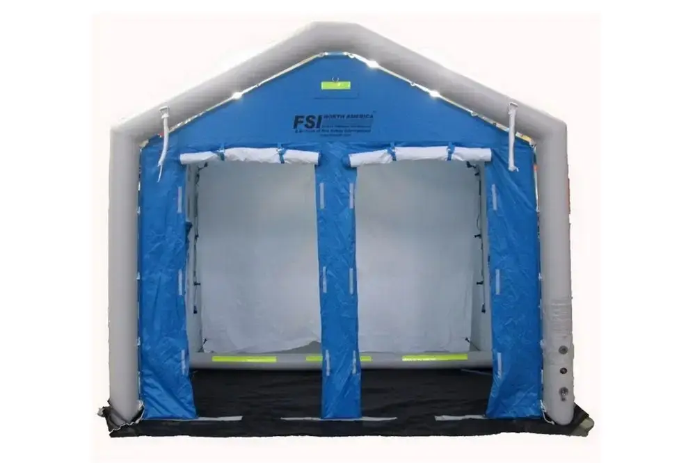 DAT6000S – RAPID DEPLOY DECON SHOWER – 2 LINE, 4 STAGE