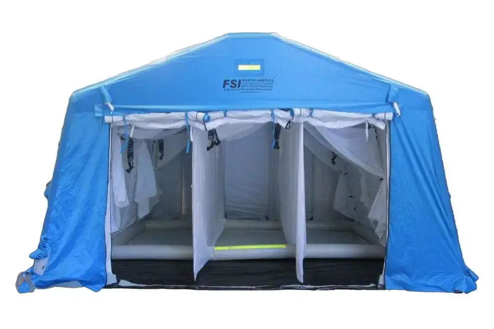 DAT6120SS – COMBINATION DECON SHOWER & SHELTER SYSTEM – 260 SQ. FT.