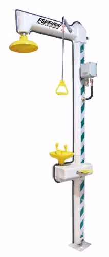 F-580 – TRACE HEATED FREEZE PROTECTED DRENCH SHOWER / EYE WASH STATION