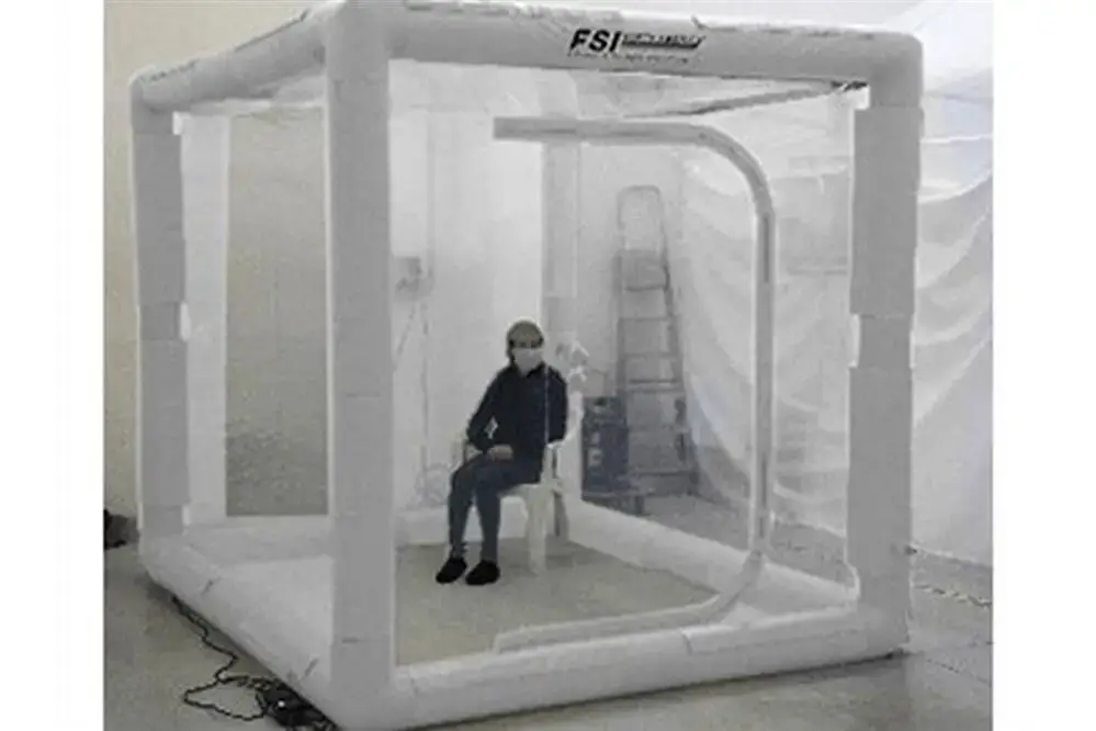 F-DAT1R-99 – ISOLATION ROOM – 9′ X 9′ X 8′ H