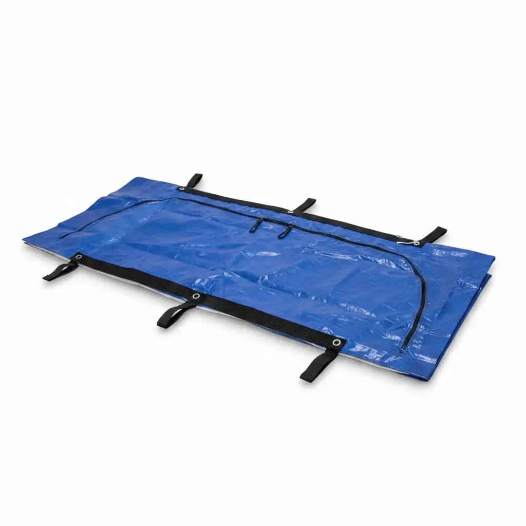 F-DISFEMA – ADULT SCRIMMED REINFORCED BIOHAZARD DISASTER POUCH – FEMA BLUE – PER EACH