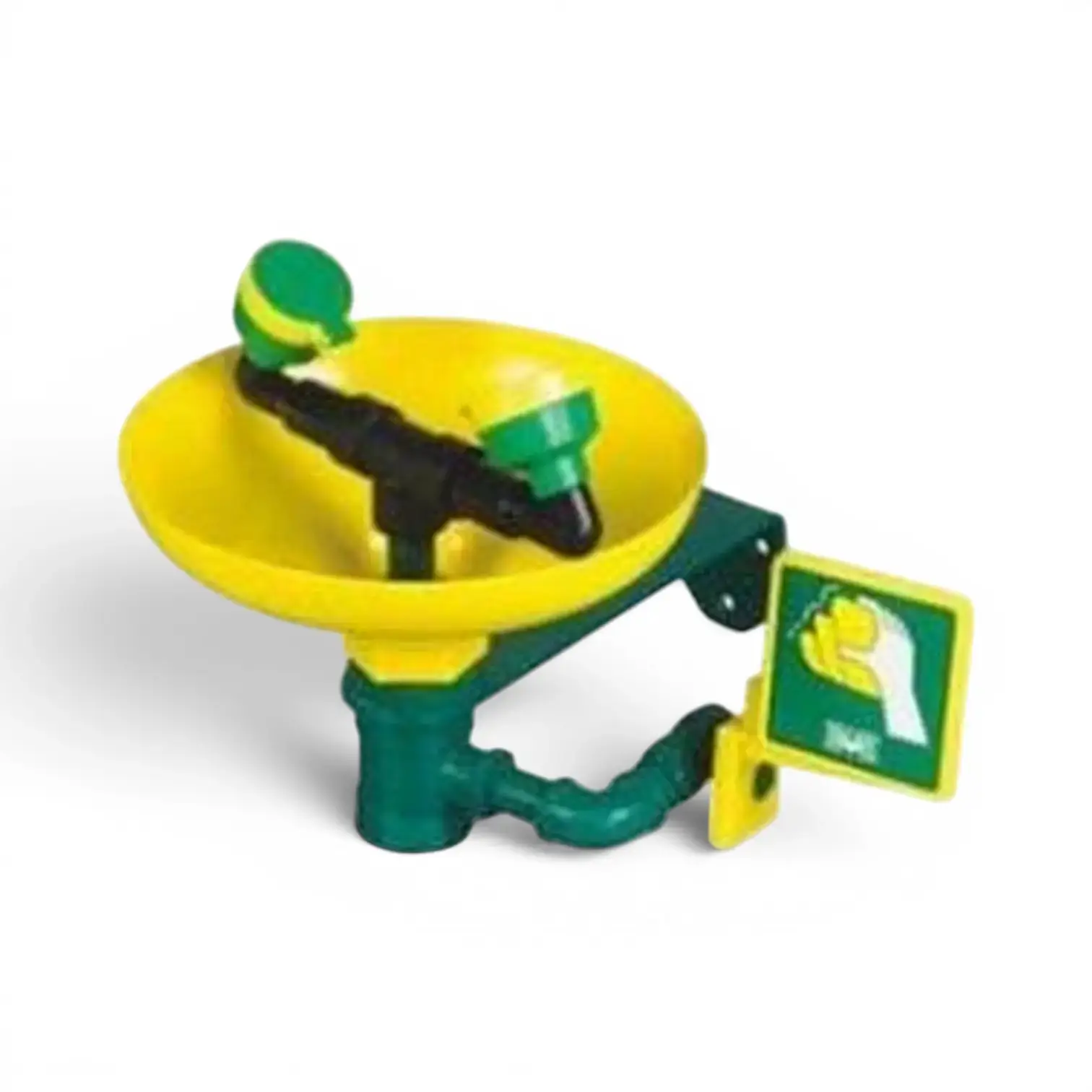 F-LSE-1B GI – PUSH-LEVER ACTIVATED WALL-MOUNTED EYE / FACE WASH STATION