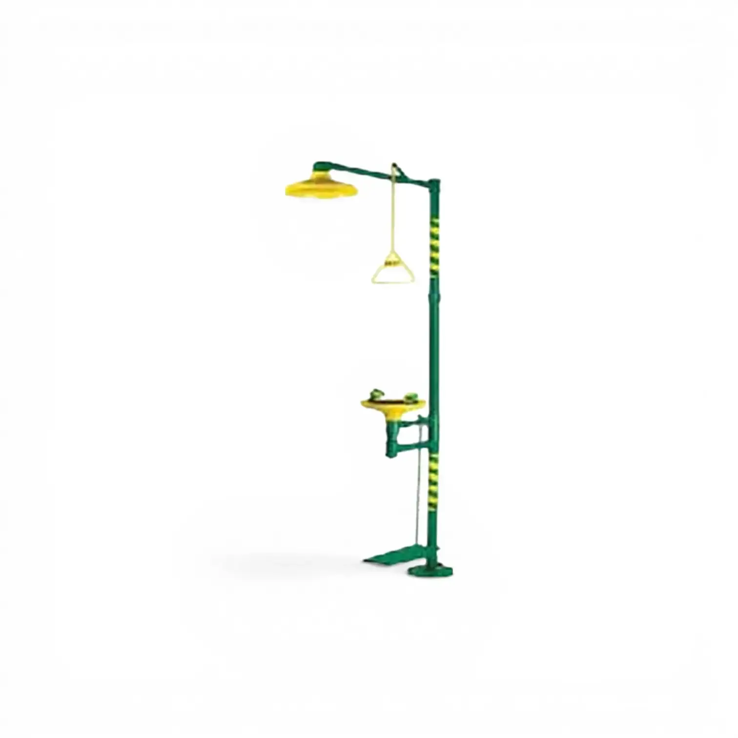 F-LSES-8 GI – PEDAL ACTIVATED EYE / FACE WASH & PULL-ROD ACTIVATED DRENCH SHOWER