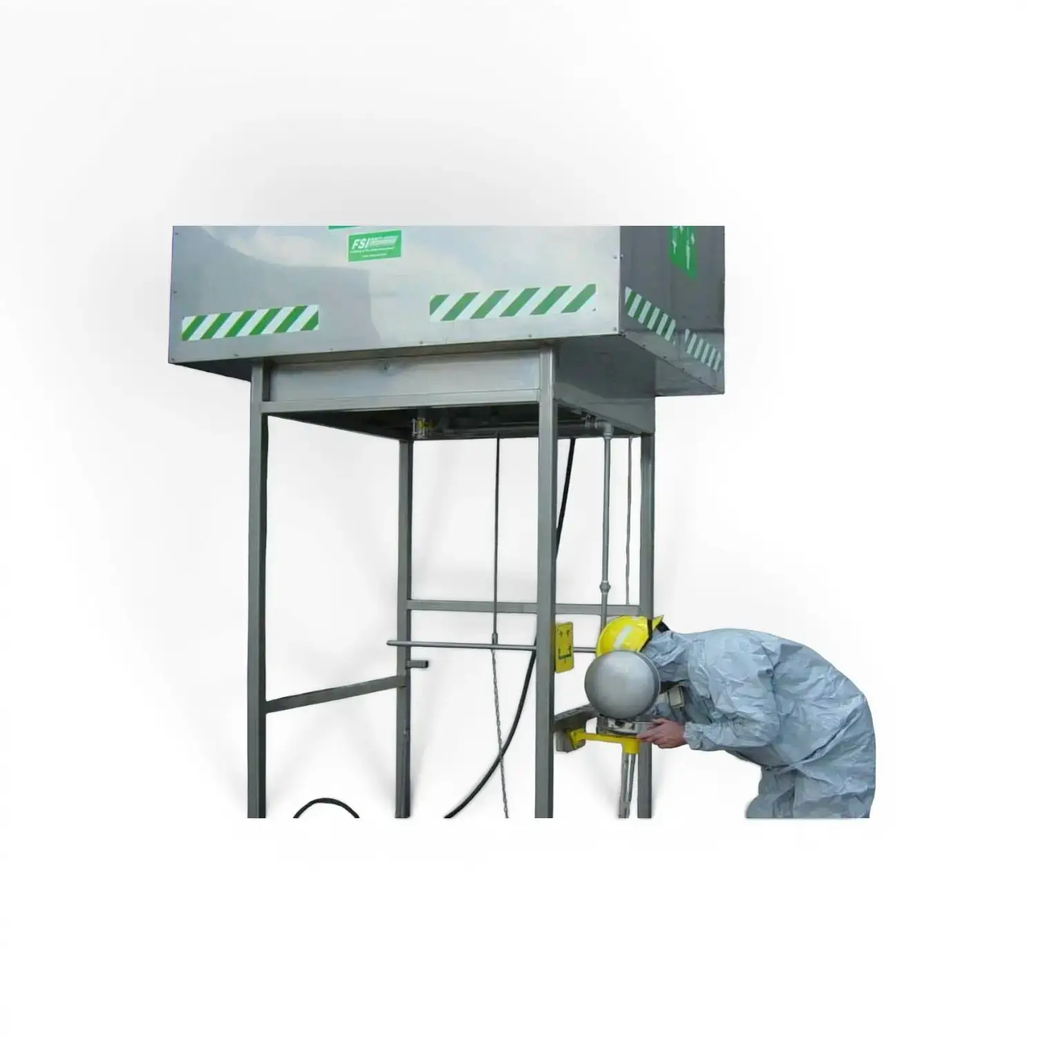 F- SS1RT-L1200GS – SAFETY TANK SHOWER SYSTEM – 1200 LITER (317 US GALLONS)